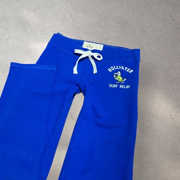 SOLD! (Don't buy) Hollister Co. Blue Sweatpants - Picture 1 of 4